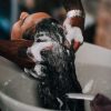 salon hair washing